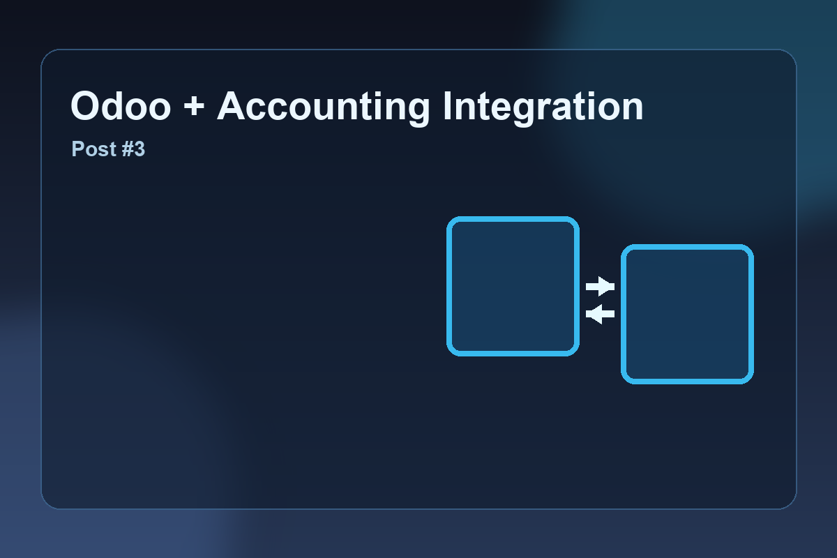 Integrating Odoo with Accounting and Operational Workflows