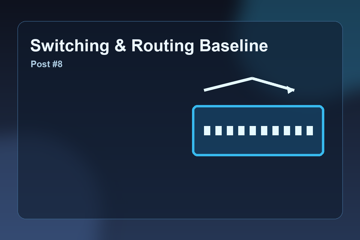 Switching and Routing Baseline for Business Networks